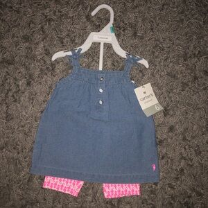 Carter’s Seahorse Outfit, 6 Months, New With Tags